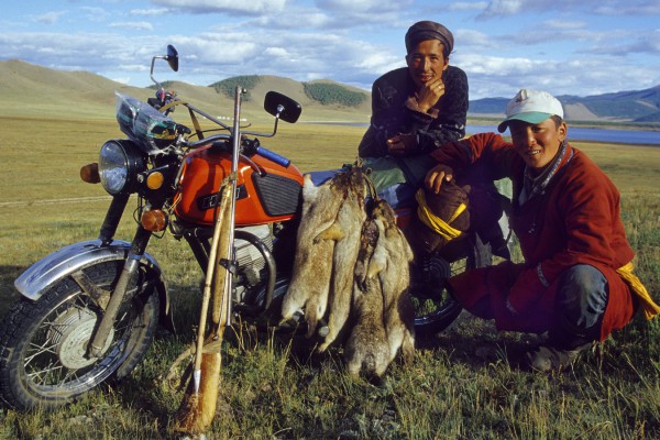 Motards Mongoles chasseurs de marmotte