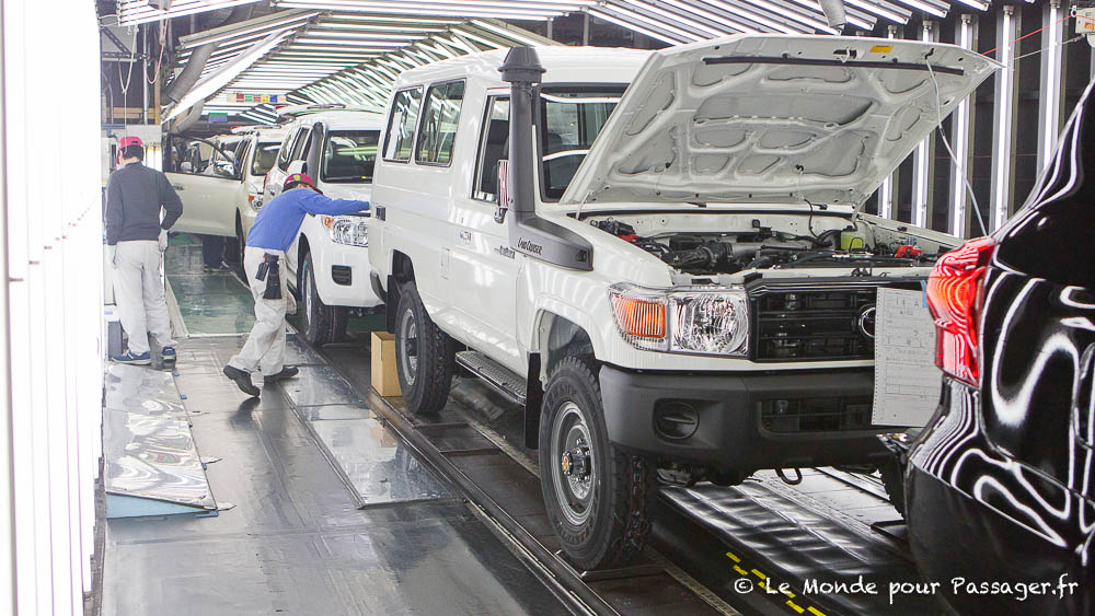 Visite de l'usine Toyota Autobody